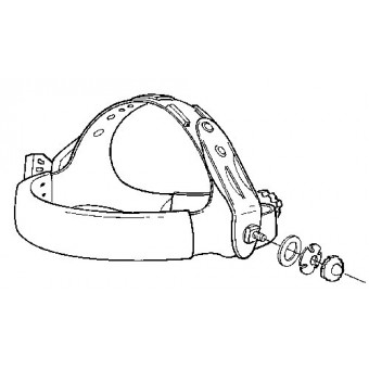 Speedglas 9002/100 head harness attachments